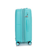 Expandable Hardshell Suitcase Double Spinner Wheels Luggage Sets