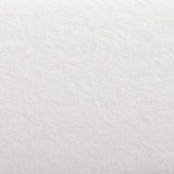 Queen Size Elegant Terry Upholstered Bed - White