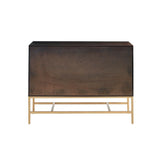 Accent Cabinet With Storage - Morocco / Gold