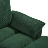 Modern U-Shaped Sectional Sofa With Storage Ottomans