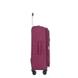 3 Piece Luggage Sets, Softshell Suitcase Spinner Wheels