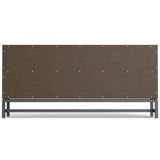 Banting - Low Wide Bookcase - Walnut Brown