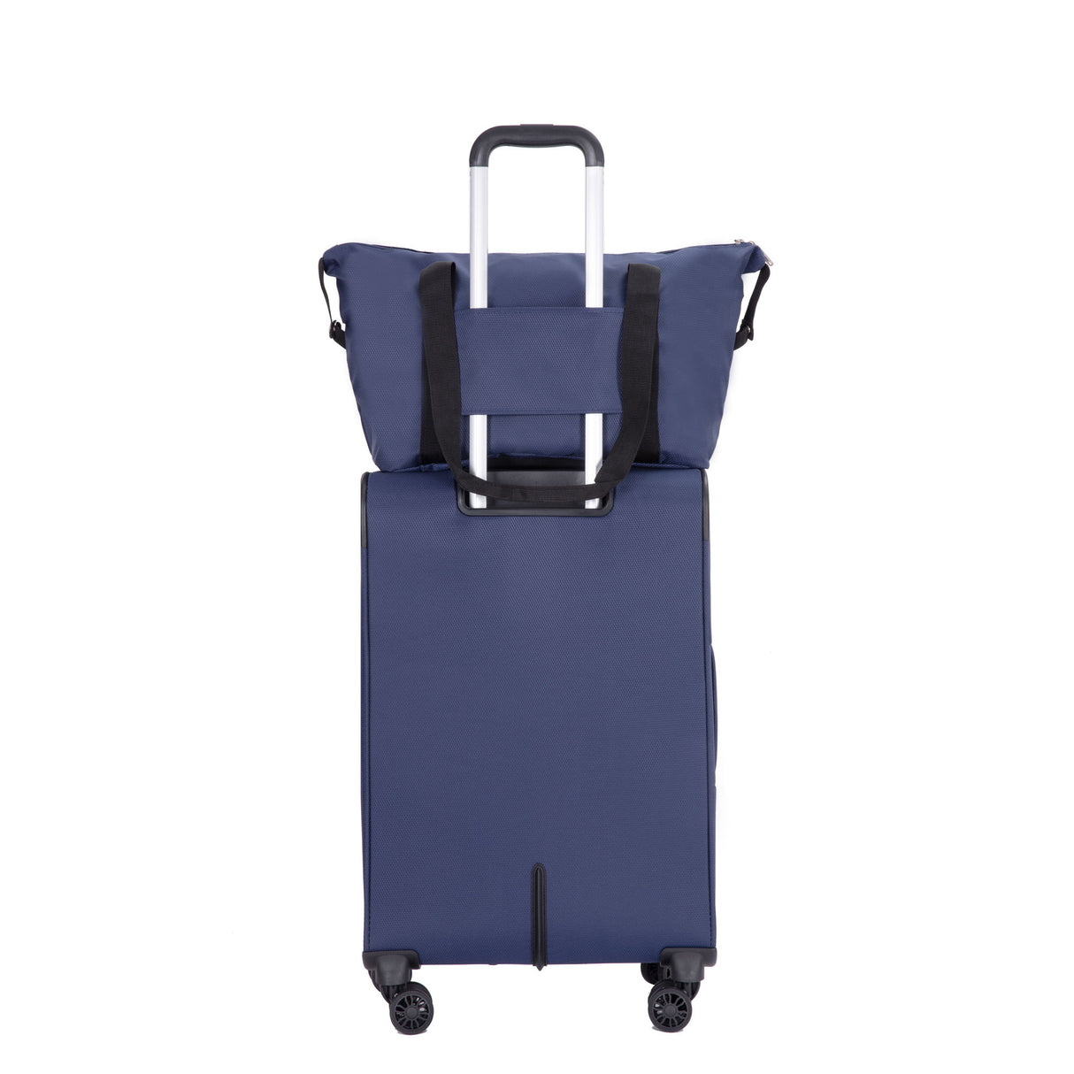 3 Piece Luggage Sets, Softshell Suitcase Spinner Wheels