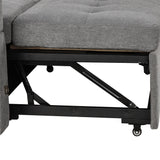 Convertible L Shaped Sofa Couch With Storage, Cup Holders, USB Ports