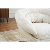 Modern Chenille Office Chair With 360 Degree Swivel