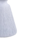 Outdoor End Table, Round Garden Stool - Aqua Gray