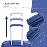 Expandable Hardshell Suitcase Double Spinner Wheels Luggage Sets