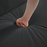 Modular L Shaped Floor Living Room Sofa Set With 6 Pillows