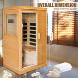 Infrared Sauna Room Single Room - Natural