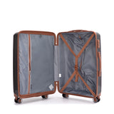 5 Piece Set Hardshell Carry On Luggage Set With Tsa Lock