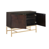 Accent Cabinet With Storage - Morocco / Gold