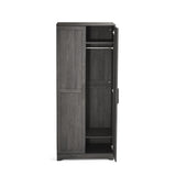Danbury - Wood Wardrobe - Gray