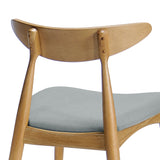 Ergonomic Back Dining Chairs (Set of 2)
