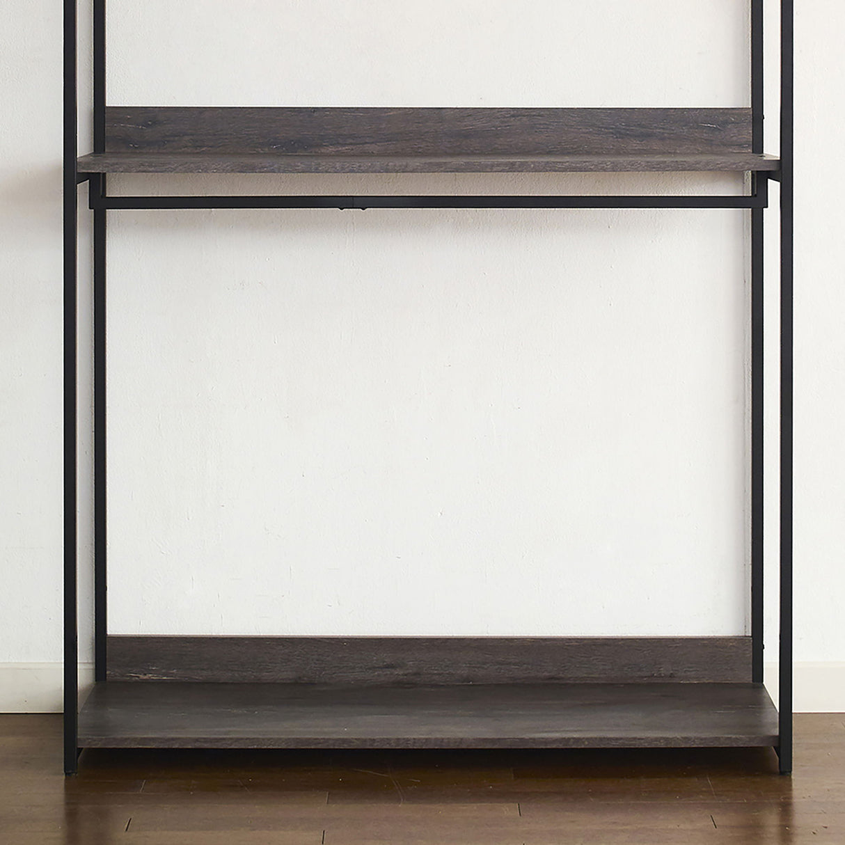 Monica - Farmhouse Industrial Wood Walk In Closet