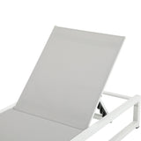 Chaise Lounge With 5 Reclining Positions, Outdoor Patio Lounge Chairs