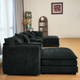 U Shaped Sectional Cloud Couch For Living Room