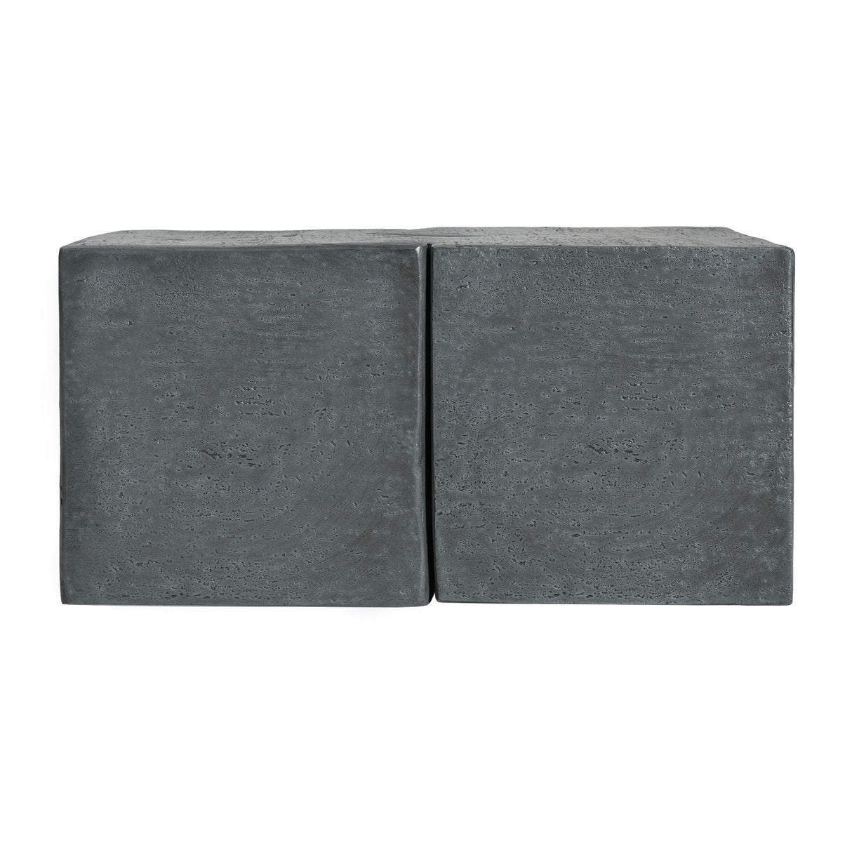 Rectangular Outdoor Indoor Accent Side Table (Set of 2)