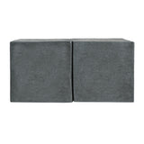 Rectangular Outdoor Indoor Accent Side Table (Set of 2)