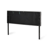 King / California King Sized Headboard - Charcoal Gray