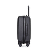 20" Carry On Luggage Lightweight Suitcase, Spinner Wheels
