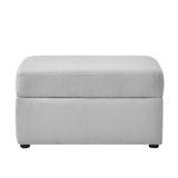 Chauncy - Sectional With Storage Ottoman