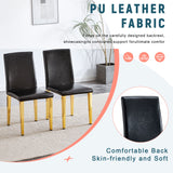 Elegant Upholstered Chairs With Metal Legs