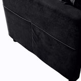 Oversized Chair With Movable Ottoman, Soft Upholstered Lounge Chair