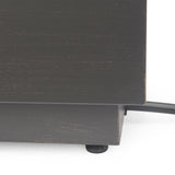 Modern Square Fire Pit With 50,000 Btu