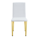 Elegant Upholstered Chairs With Metal Legs