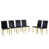 Elegant Upholstered Chairs With Metal Legs