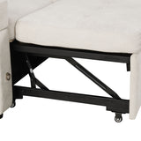 Convertible L Shaped Sofa Couch With Storage, Cup Holders, USB Ports