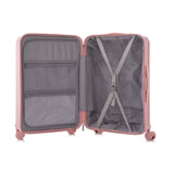 20" / 24" / 28" 3 Pieces / Set Spinner Wheel Luggage, Carry On Suitcase, With Cup Holder & USB Port & Phone Holder