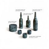 7 Pieces Luxury Natural Marble Living Room Accessories Set