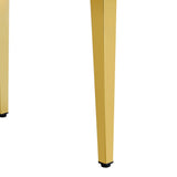 Elegant Upholstered Chairs With Metal Legs