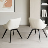 Modern Medieval Kitchen Dining Chair With 360 ° Rotation