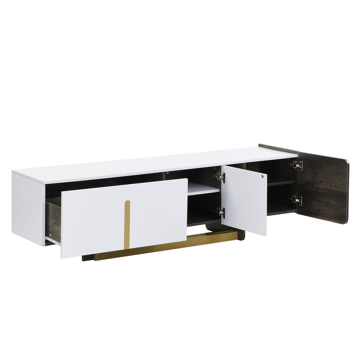 Modern TV Stand And Coffee Table (Set of 2)