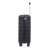 3 Pieces Set 20" / 24" / 28" Spinner Wheel Luggage With Combination Lock