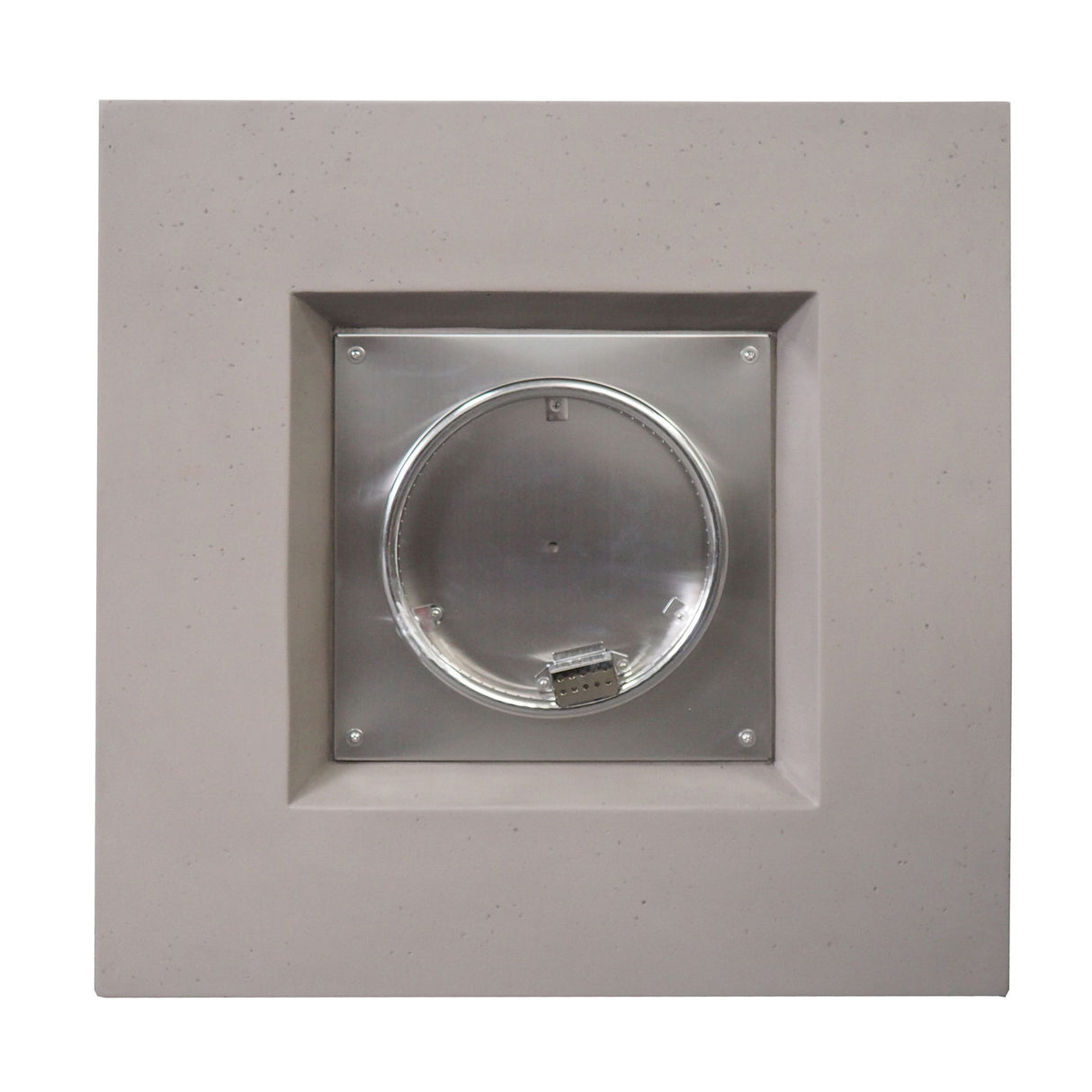 Outdoor Patio Square Gas Burning Concrete Fire Pit 40,000 Btu