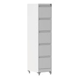 Drawer Metal Locking Vertical File Cabinet With Wheels Heavy Duty Lockable Storage
