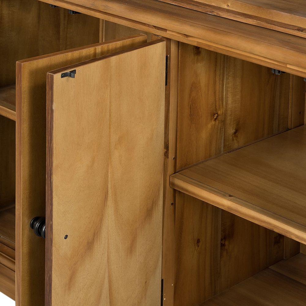 French Country Wood Cabinet