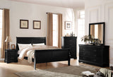 Louis Philippe - Sleigh Bedroom Set