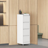 Drawer Metal Locking Vertical File Cabinet With Wheels Heavy Duty Lockable Storage