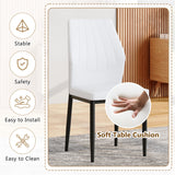 Dining Chairs With Shell Pattern, Comfort And Style