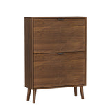 Medieval - Independent Shoe Cabinet With 2 Flip Drawers