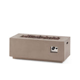 Contemporary Outdoor 40,000 Btu Propane Fire Pit