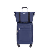 3 Piece Luggage Sets, Softshell Suitcase Spinner Wheels