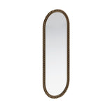 Oval Retro Mirror, Wall Hanging Mirror For Living Room