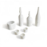7 Pieces Luxury Natural Marble Living Room Accessories Set