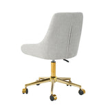 Modern Teddy Velvet Fabric Chair With Gold Plated 5 Claw Legs