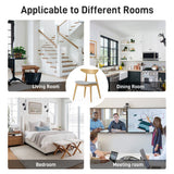 Ergonomic Back Dining Chairs (Set of 2)